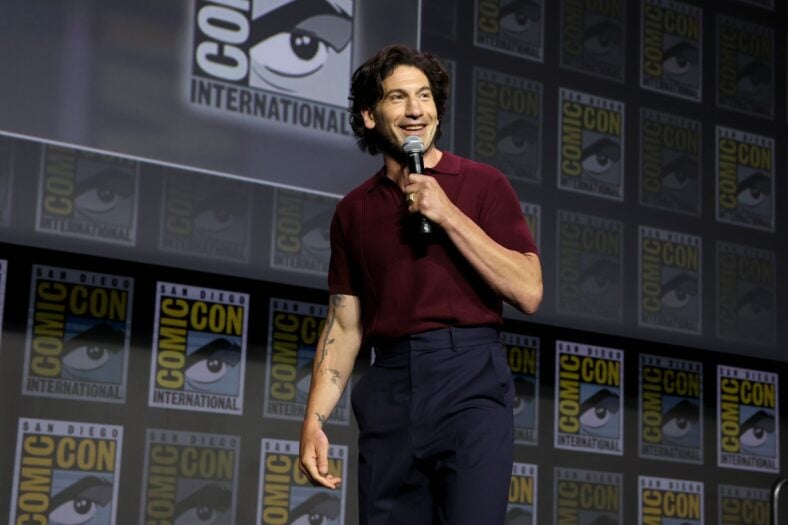 Jon Bernthal on stage at Comic-Con