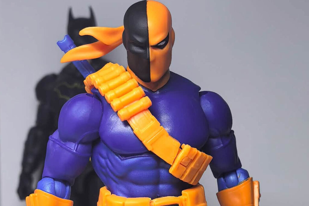 First Look at the Mattel Deathstroke Action Figure First Look at the Mattel Deathstroke Action Figure