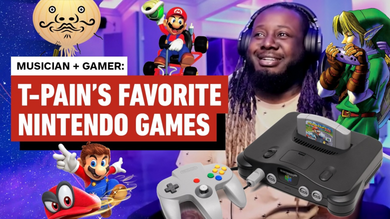 T-Pain discusses his love for Nintendo and the Mario Kart series T-Pain discusses his love for Nintendo and the Mario Kart series