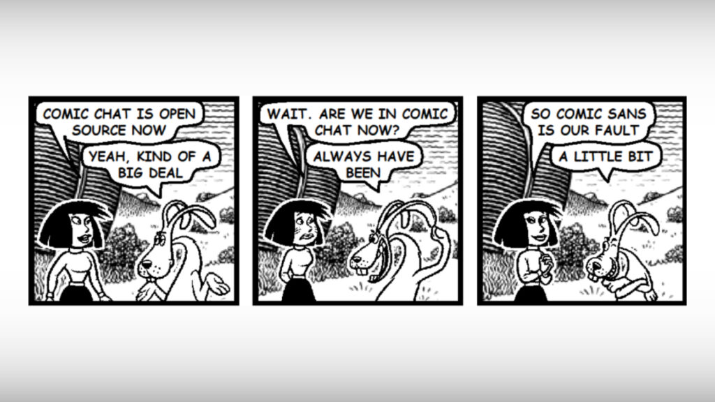 Comic Chat – The IRC client that drew you as a comic strip still works Comic Chat – The IRC client that drew you as a comic strip still works