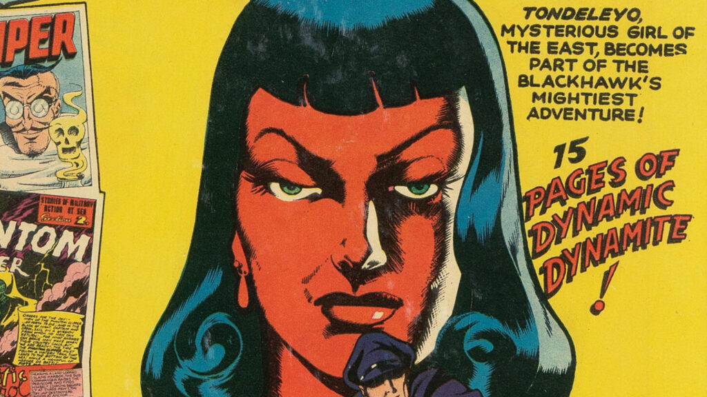 Hedy Lamarr, Blackhawk and Military Comics #14, at Auction Hedy Lamarr, Blackhawk and Military Comics #14, at Auction