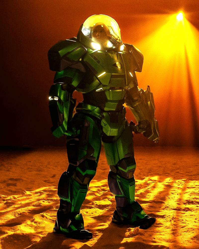 Nicholas Hoult as Lex Luthor in Warsuit in Man of Tomorrow.