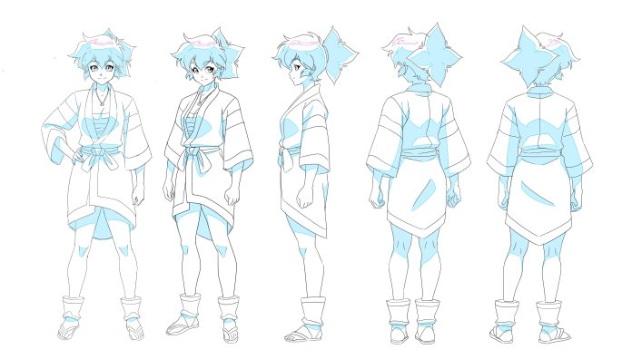 musketeer nanako character art 1