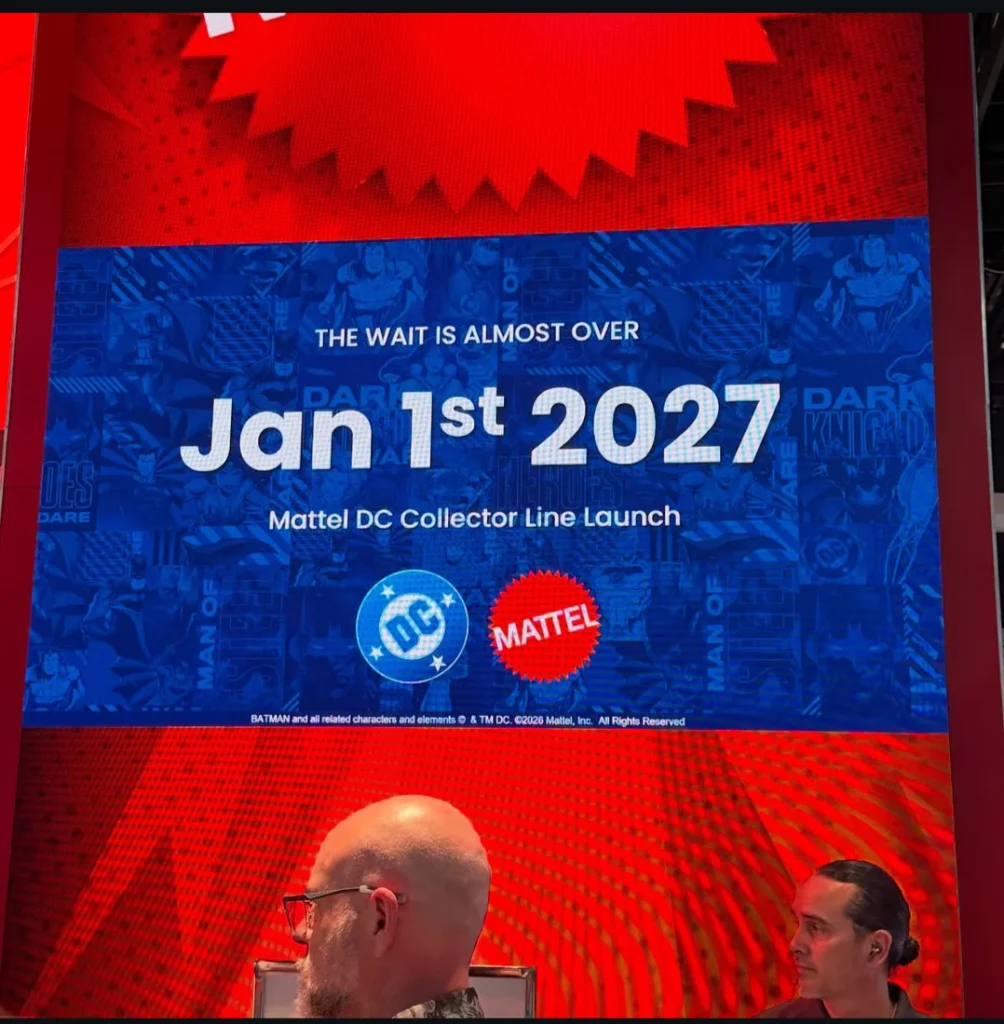 Mattel DC Collector Line Launching January 1, 2027 on Mattel Creations