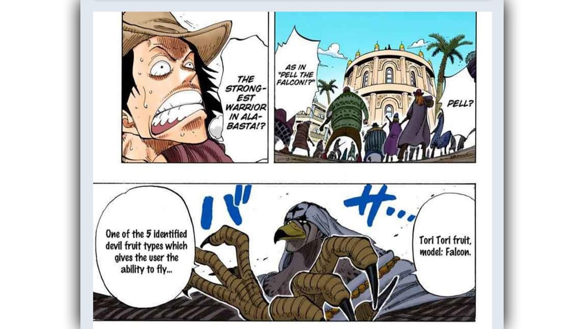 One Piece Fruta del Diablo volar