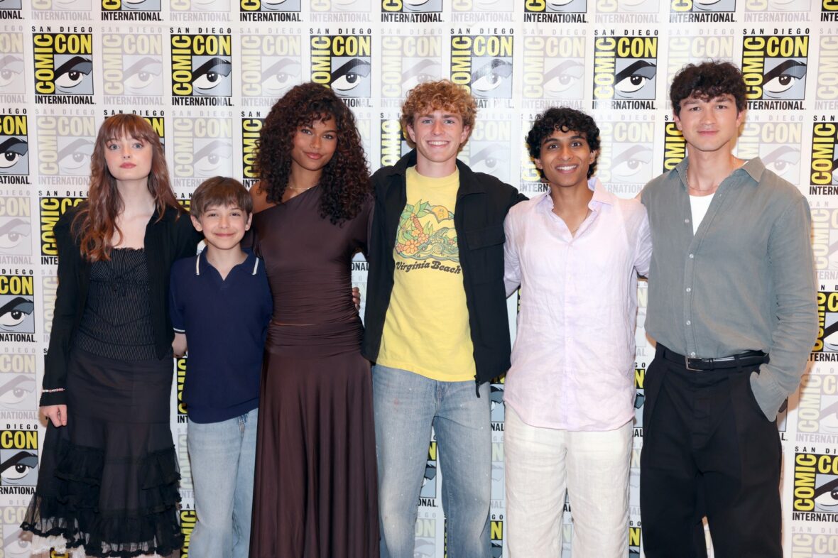 Percy Jackson cast attend San Diego Comic-Con