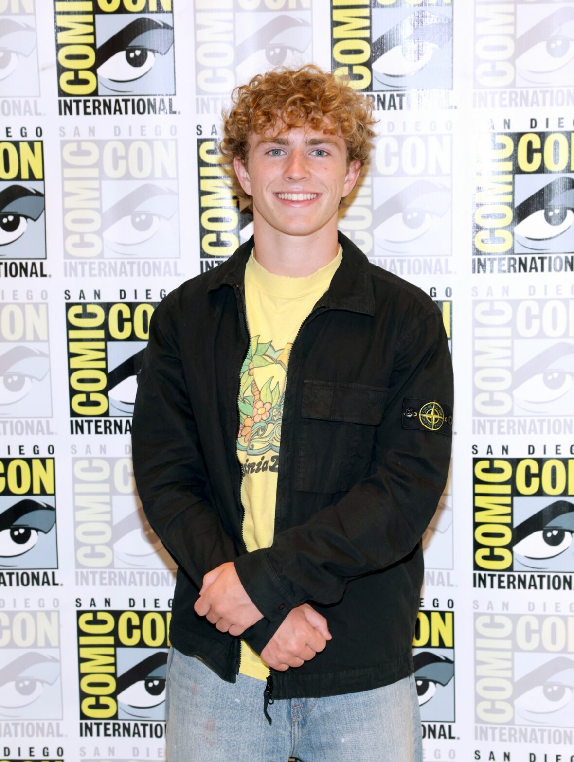 Walker Scobell attends Percy Jackson panel at San Diego Comic-Con