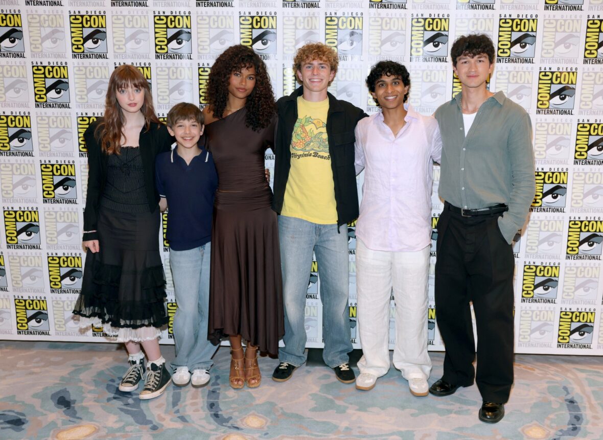 Percy Jackson cast attend San Diego Comic-Con