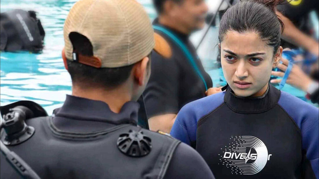 Rashmika Mandanna dives deep to raise the action bar