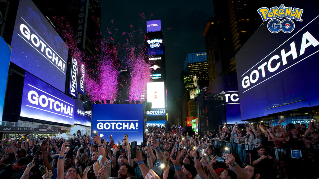 Come with Us to the Pokémon GO Times Square Celebration