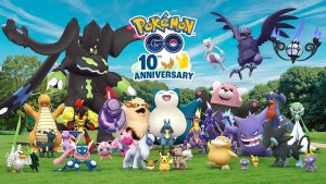 Image of article: Pokémon GO turns 10 today…