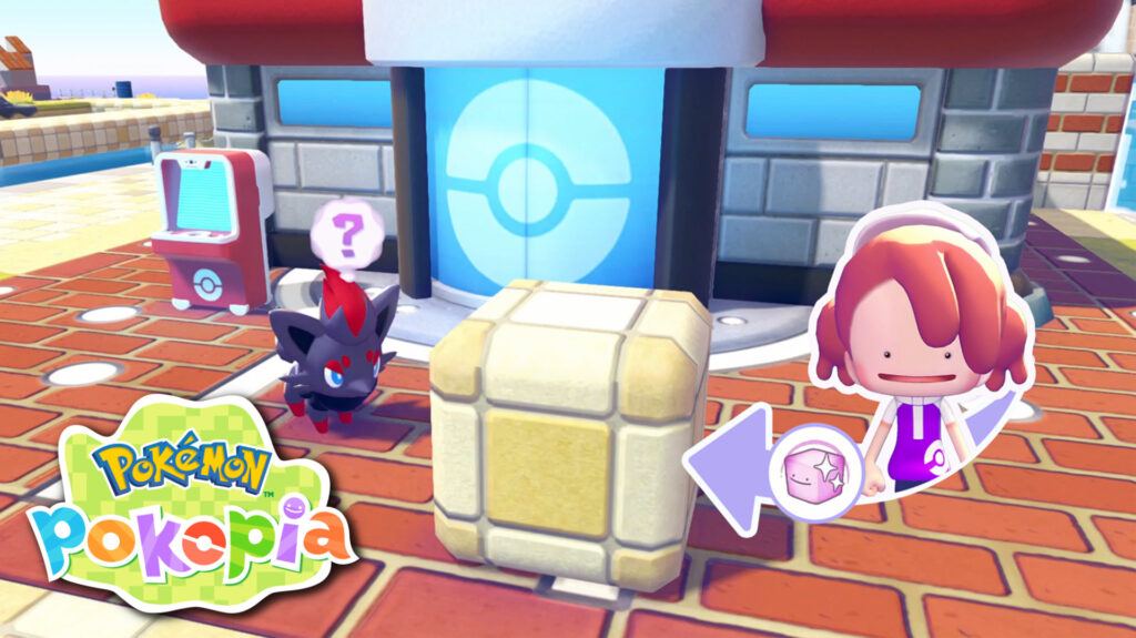 Hide and Sneak with Zorua in Pokémon Pokopia Hide and Sneak with Zorua in Pokémon Pokopia