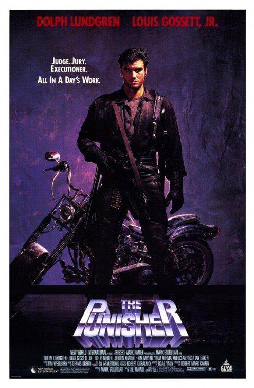 The Punisher 1989 poster.