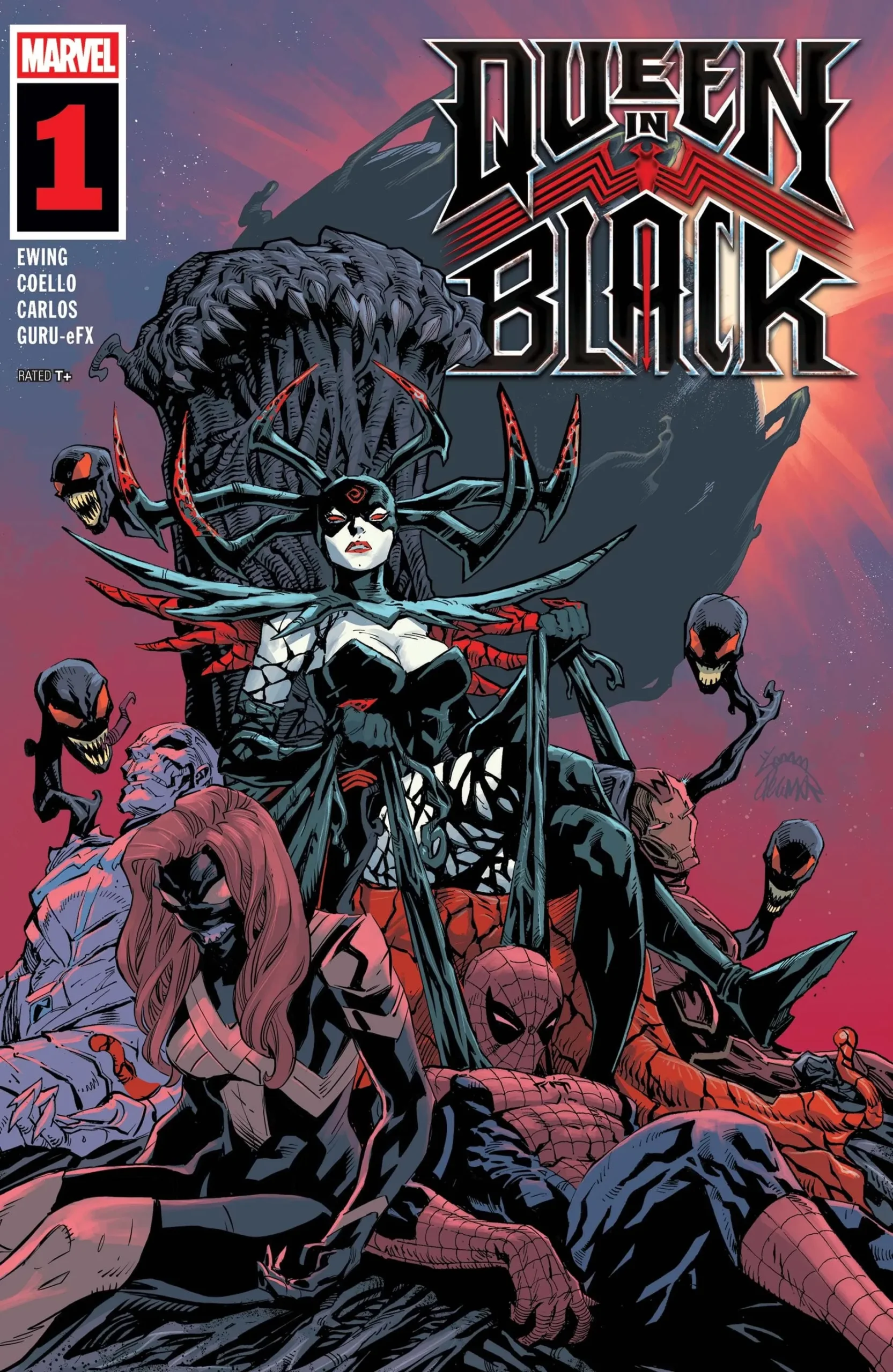 QUEEN IN BLACK (2026) #1 cover by Ryan Stegman