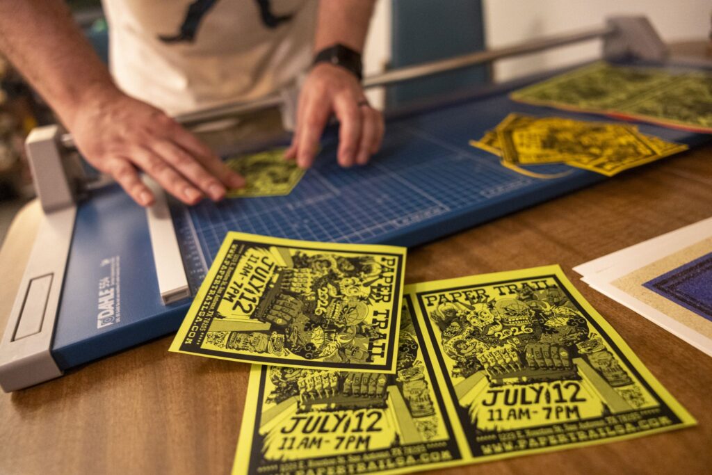  to 0: Paper Trail print fair showcases affordable San Antonio pop art