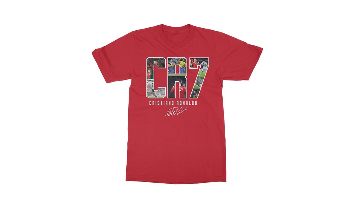 Ronaldo may retire this year, so get this tee of all his one-of-a-kind moments.