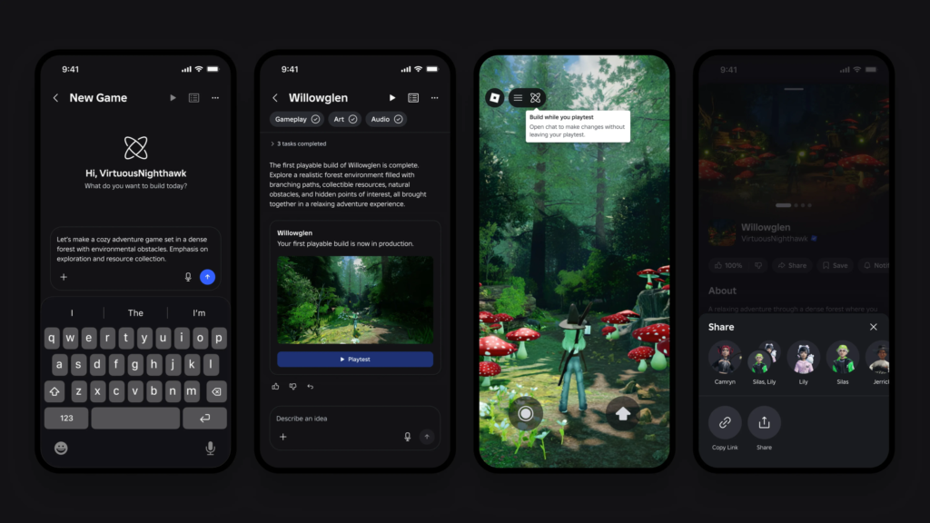 ‘Roblox’ Adds a Game Creation Feature Powered by AI