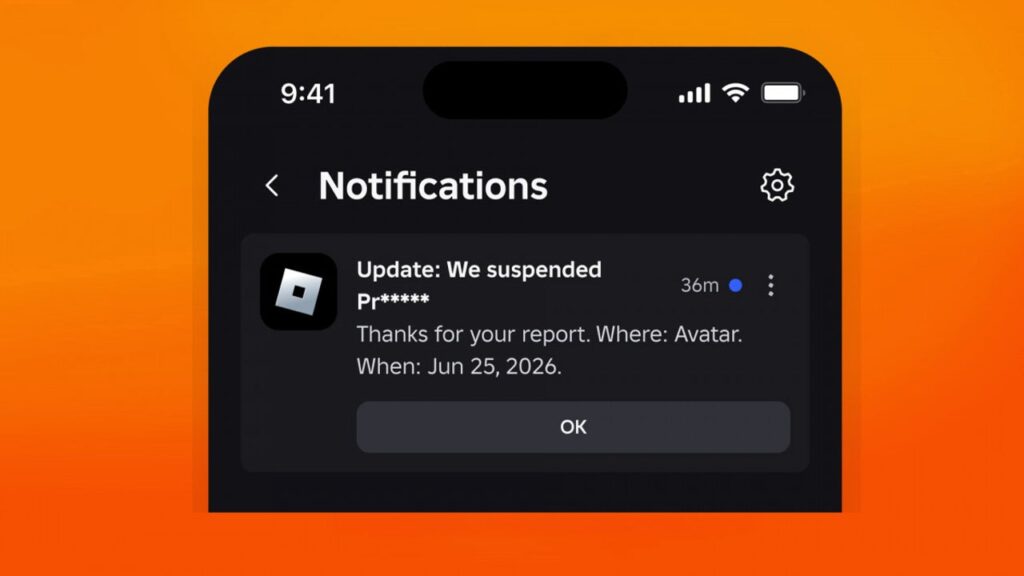 Roblox updates reporting system: now you get action alerts