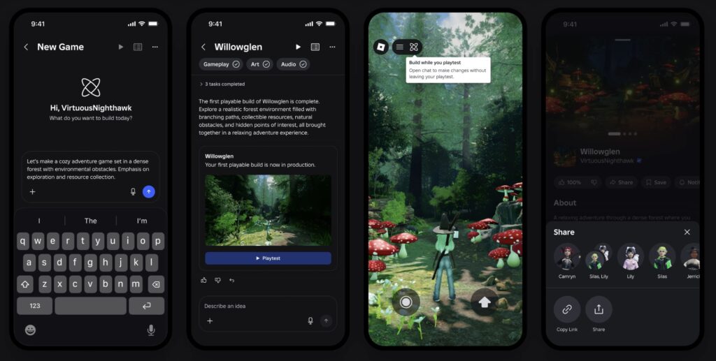 Roblox will let anyone create a game just by describing it on their phone Roblox will let anyone create a game just by describing it on their phone