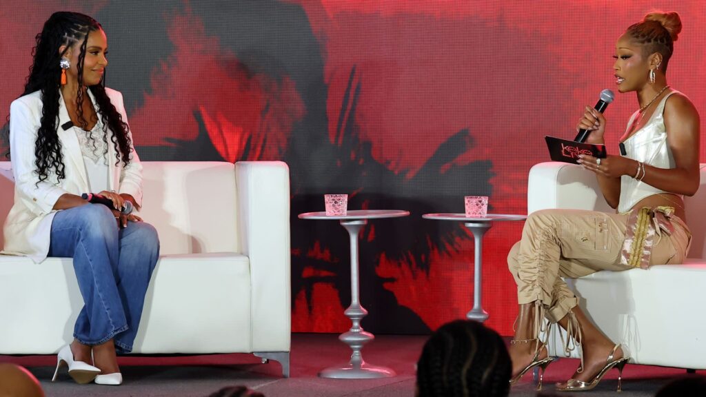 Sanaa Lathan Talks Sobriety And Anxiety At Essence Fest Sanaa Lathan Talks Sobriety And Anxiety At Essence Fest