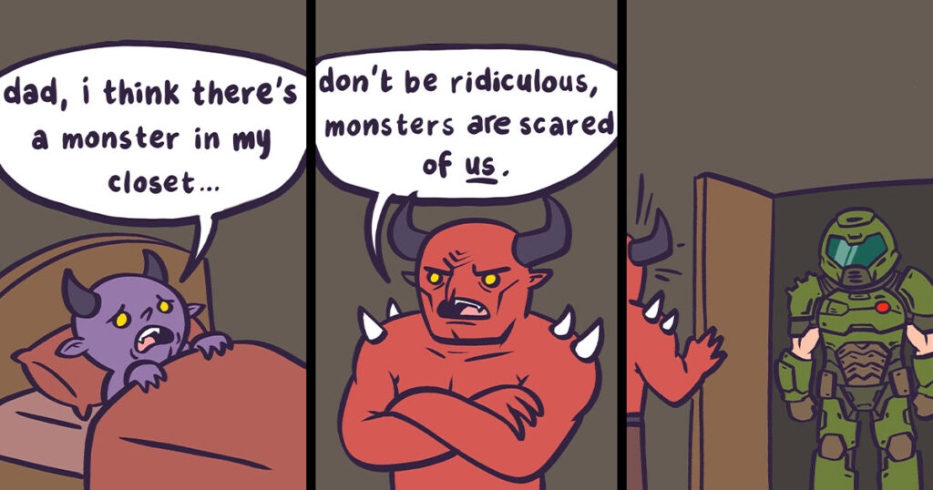 This Artist Made 25 Comics Packed With Gaming References, Movie Parodies, And Surprise Endings This Artist Made 25 Comics Packed With Gaming References, Movie Parodies, And Surprise Endings