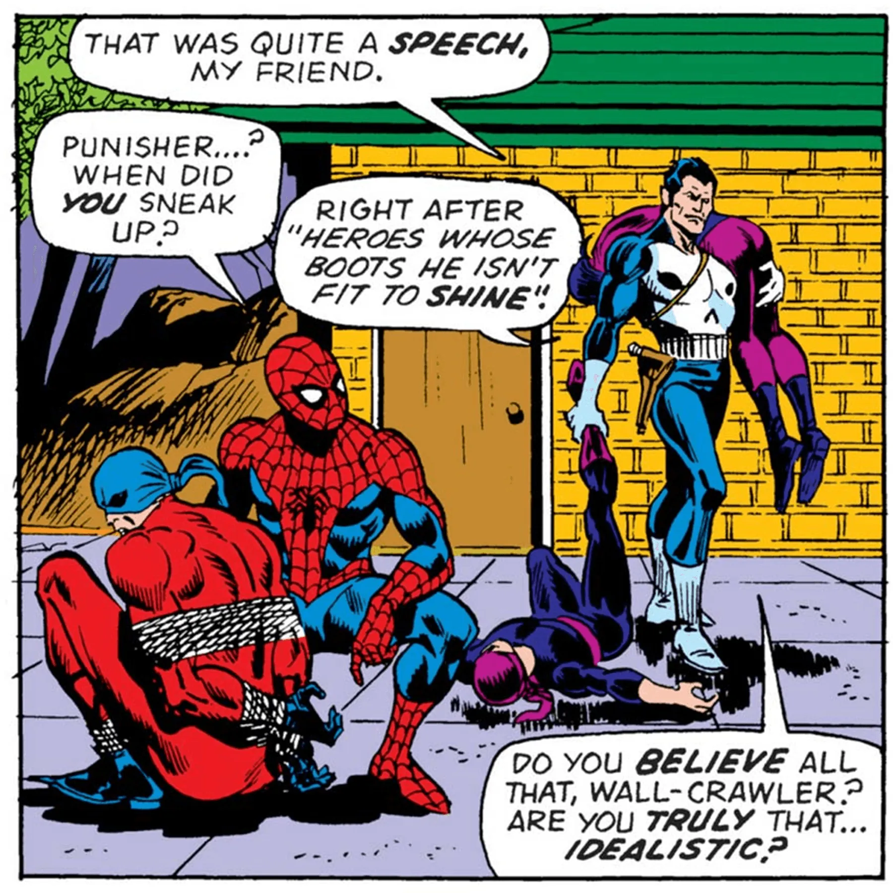 SPIDER-MAN'S FIRST TEAM-UP WITH THE PUNISHER