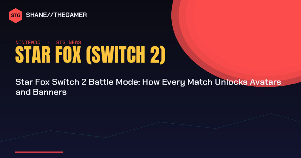 Star Fox Switch 2 Battle Mode: How Every Match Unlocks Avatars and Banners