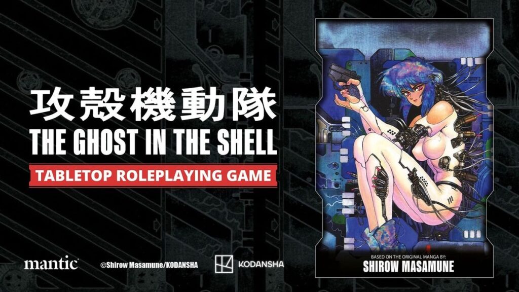 The Ghost in the Shell TTRPG coming to BackerKit in July
