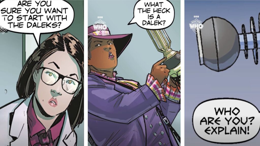 Doctor Who Asks “What The Heck Is A Dalek?” Doctor Who Asks “What The Heck Is A Dalek?”