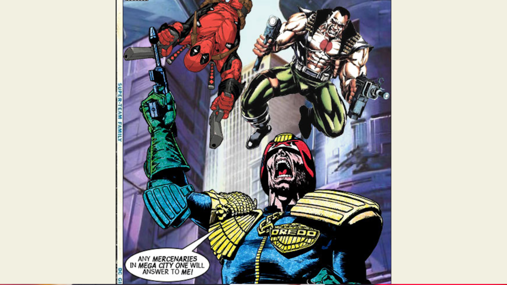 Expect Lots Of Judge Dredd/2000 AD Crossovers With American Comics