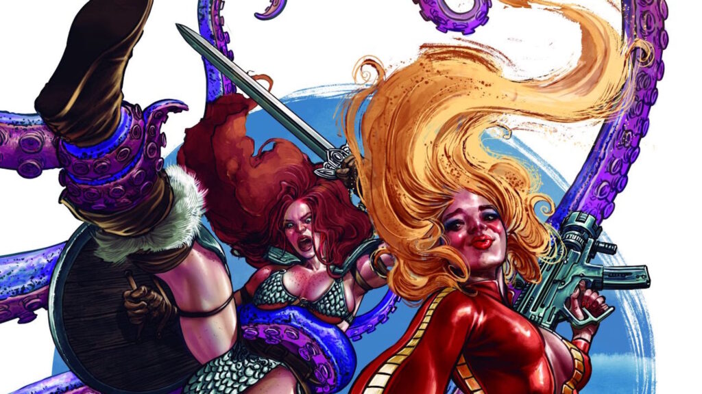 Official Red Sonja X Barbarella Crossover From Dynamite Entertainment Official Red Sonja X Barbarella Crossover From Dynamite Entertainment