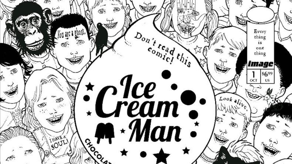 Find Hidden Messages On Ice Cream Man: Chocolate/Vanilla Twist Cover Find Hidden Messages On Ice Cream Man: Chocolate/Vanilla Twist Cover