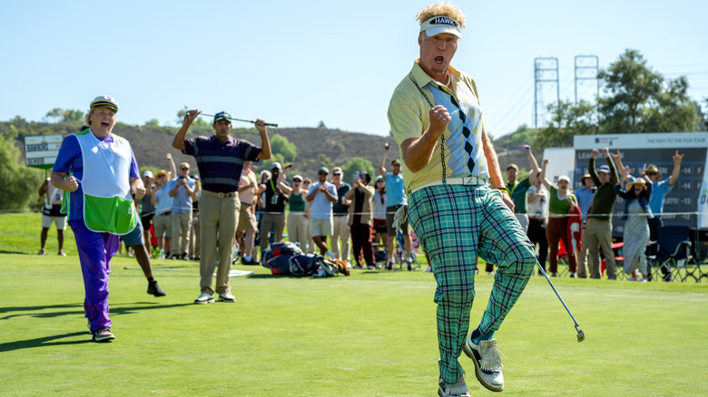 The Hawk - Season 1. (L to R) Fortune Feimster as Sam, Will Ferrell as Lonnie in Episode 104 of The Hawk.