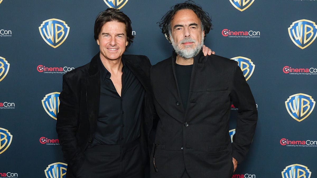 Tom Cruise and Alejandro González Iñárritu attend CinemaCon at Caesars Palace.