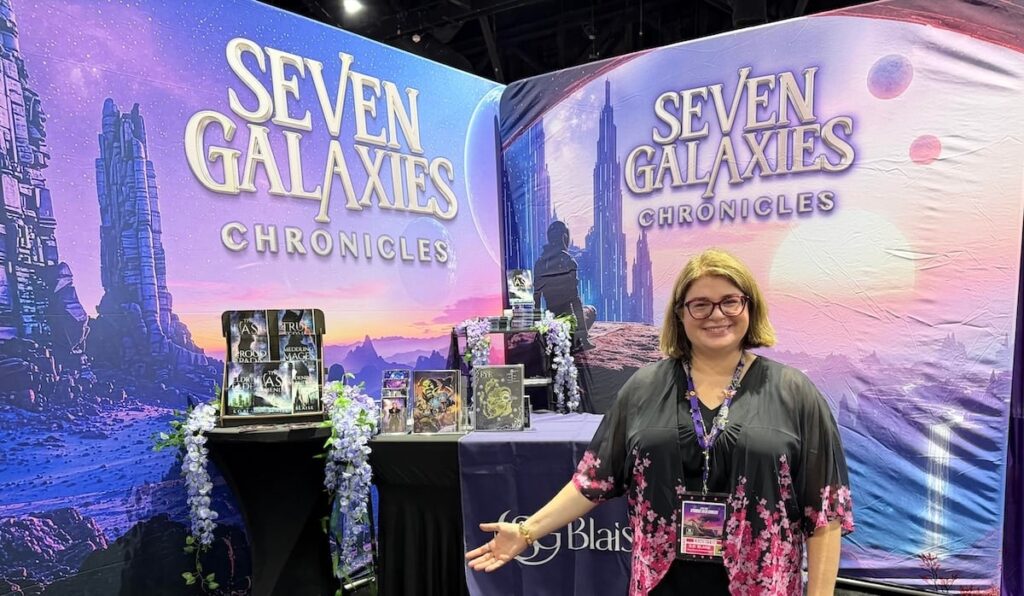 SDCC ’26: Visiting the Lilac Grove Entertainment booth, feat. The SEVEN GALAXIES CHRONICLES SDCC ’26: Visiting the Lilac Grove Entertainment booth, feat. The SEVEN GALAXIES CHRONICLES