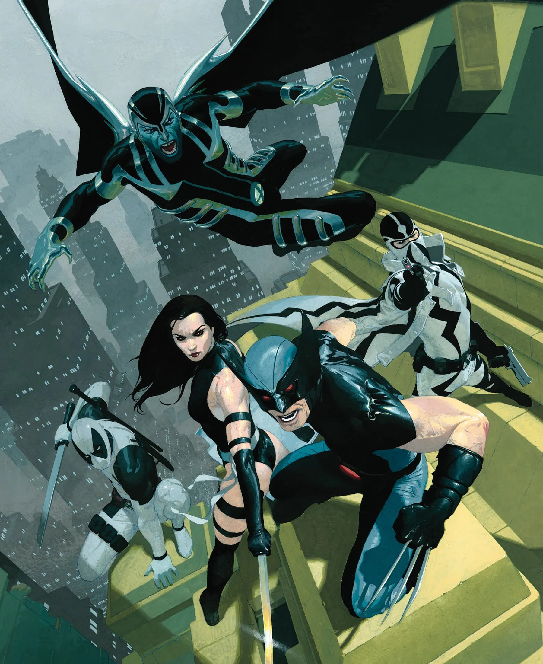 UNCANNY X-FORCE (2010) #1 cover by Esad Ribic