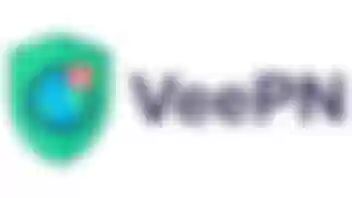 VeePN logo in navy next to a green shield.