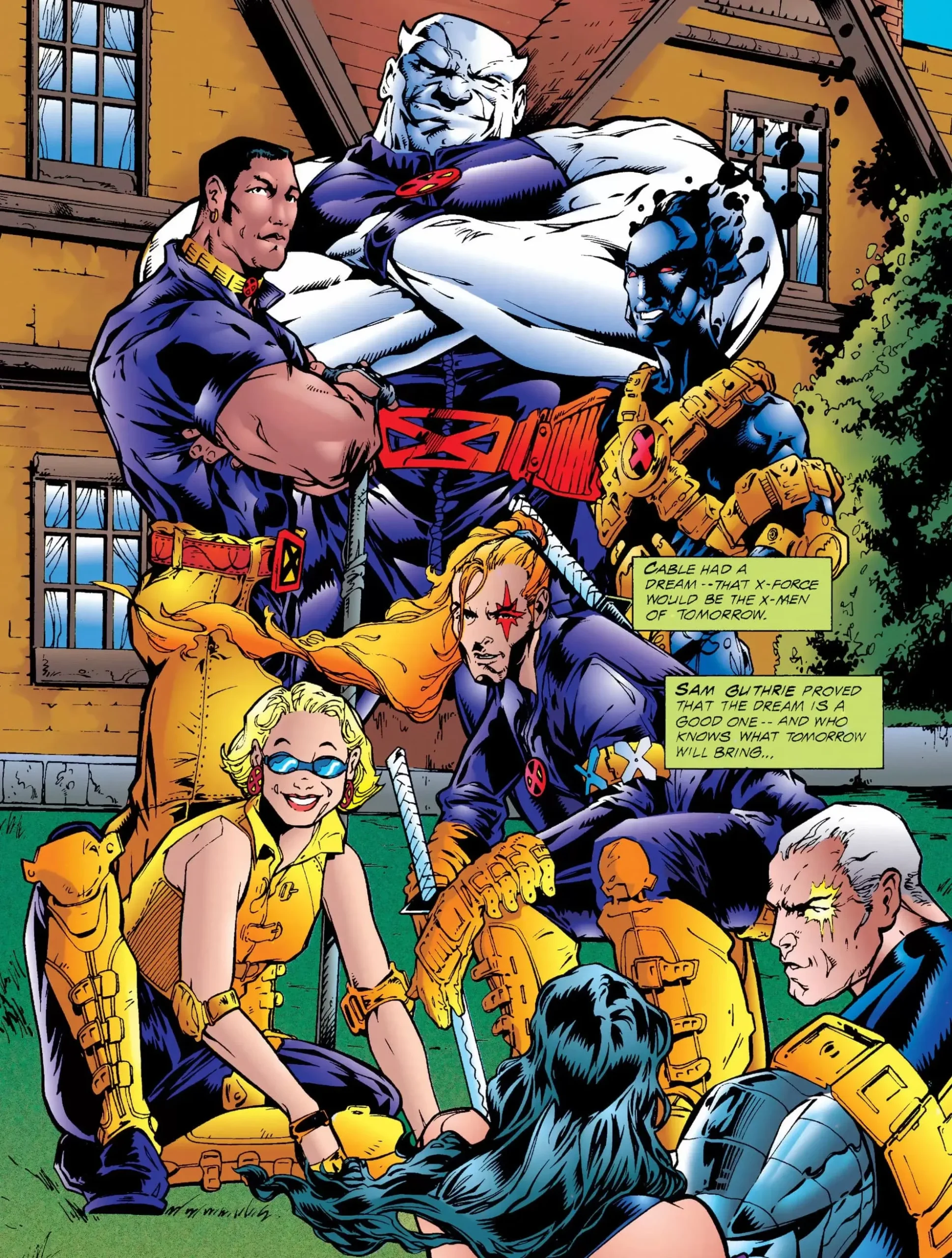 X-FORCE (1991) #44 by Jeph Loeb and Adam Pollina