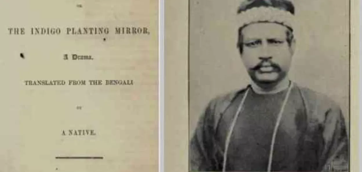 Cover of the book Nil Darpan and the image of author