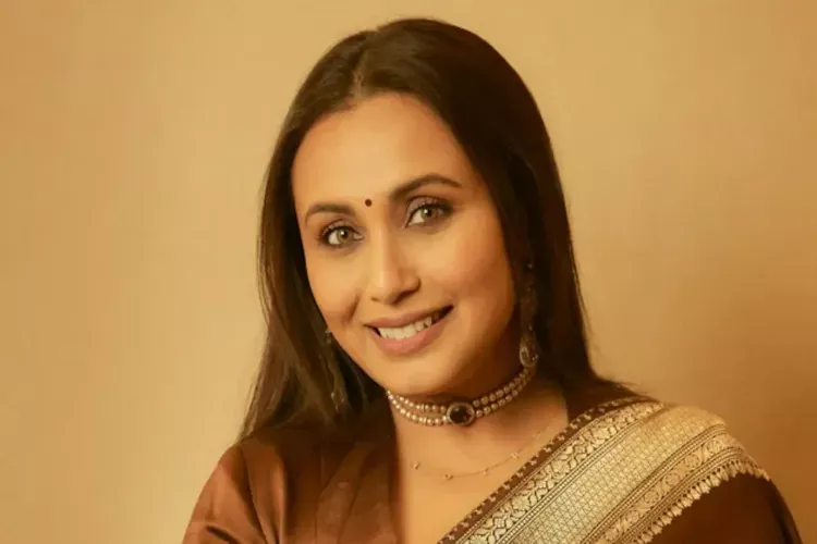 Bollywood actor Rani Mukerji