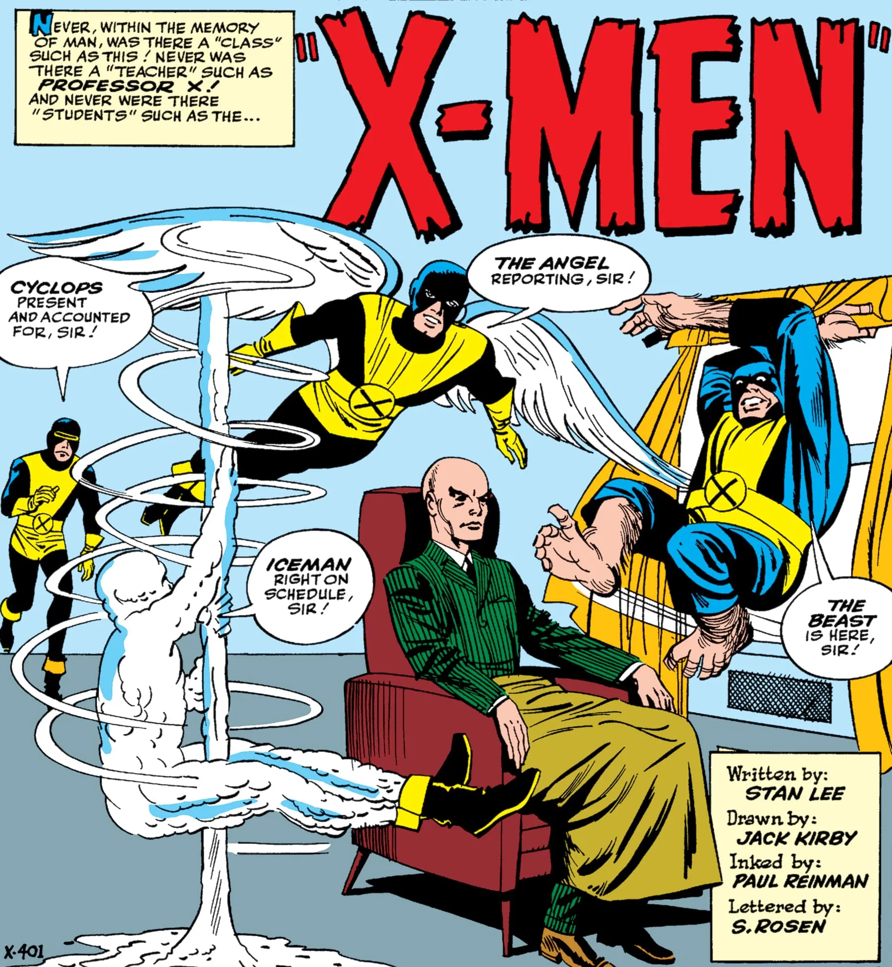 X-MEN (1963) #1 by Stan Lee and Jack Kirby