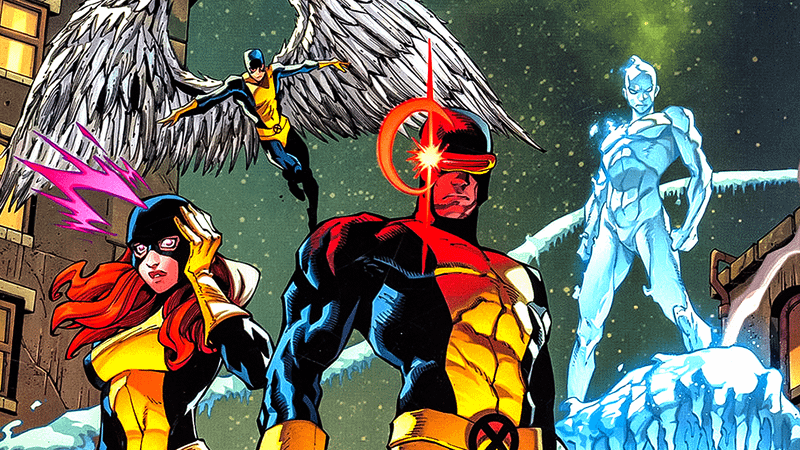 The X-Men in Marvel Comics.