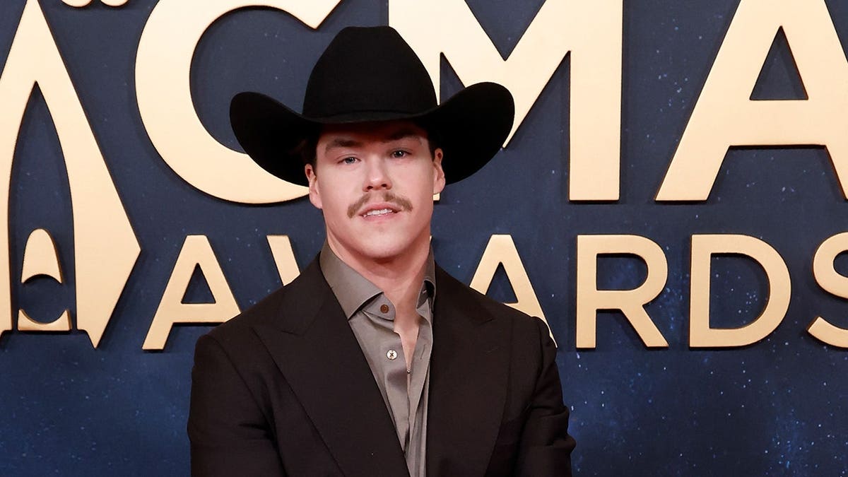 Zach John King attends the CMA Awards in Nashville.