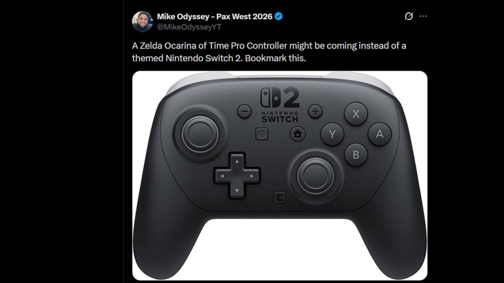 Zelda Pro Controller Leak 1