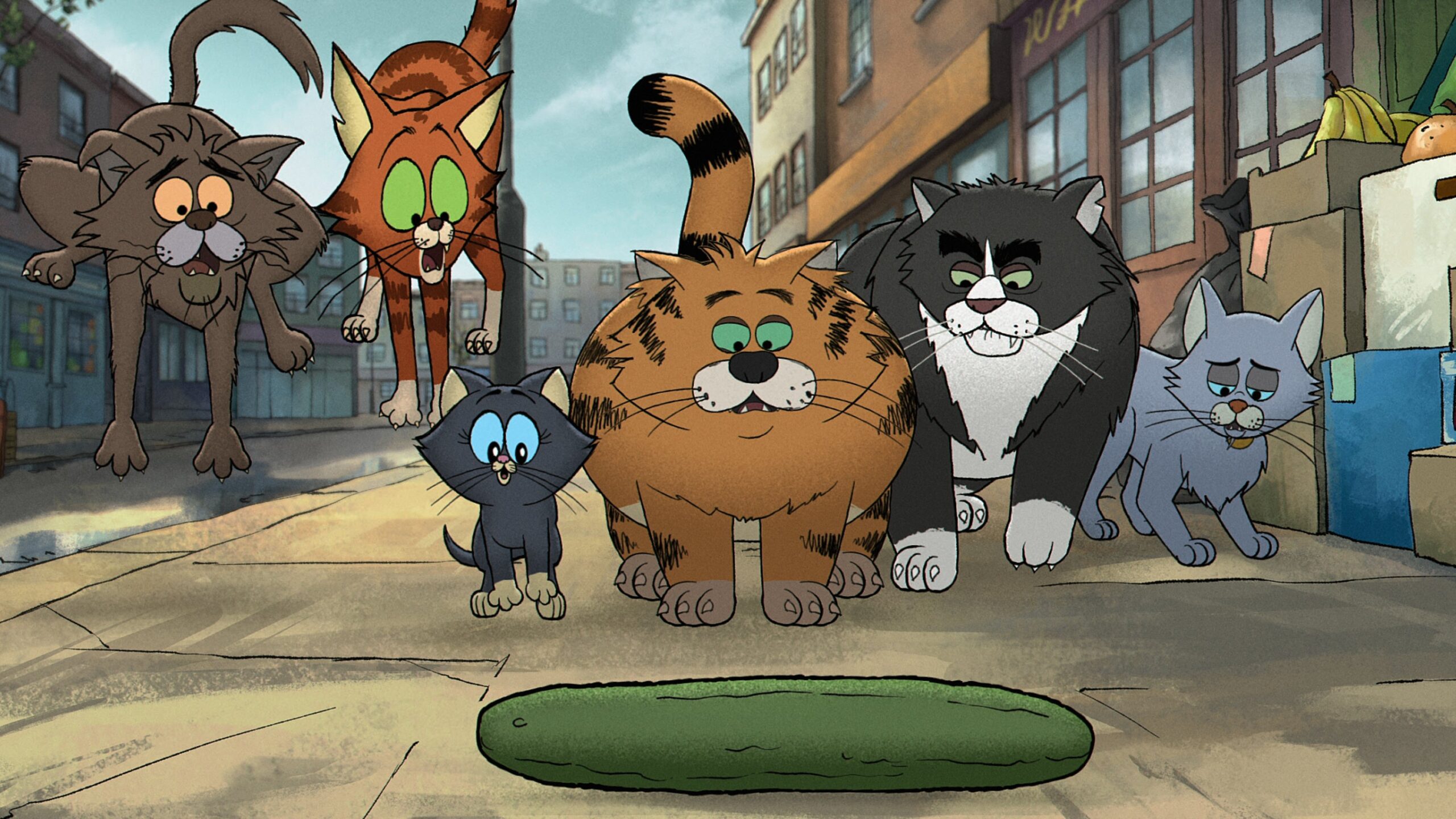 The show follows a gang of foul-mouthed street cats