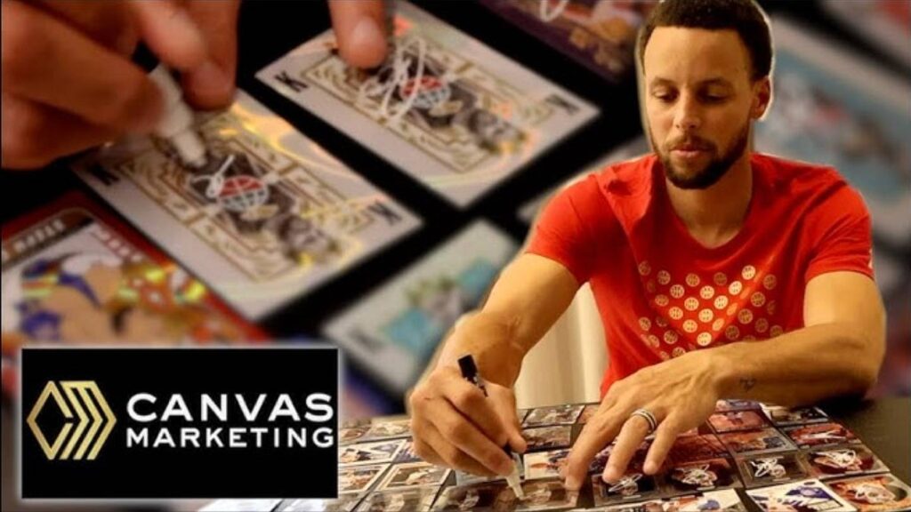 How Canvas Marketing Is Telling Stephen Curry’s Story Through Art Cards