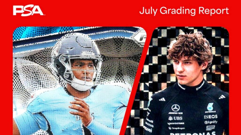 PSA Grading Report: Top 10 Graded Athletes in Each Sport for July