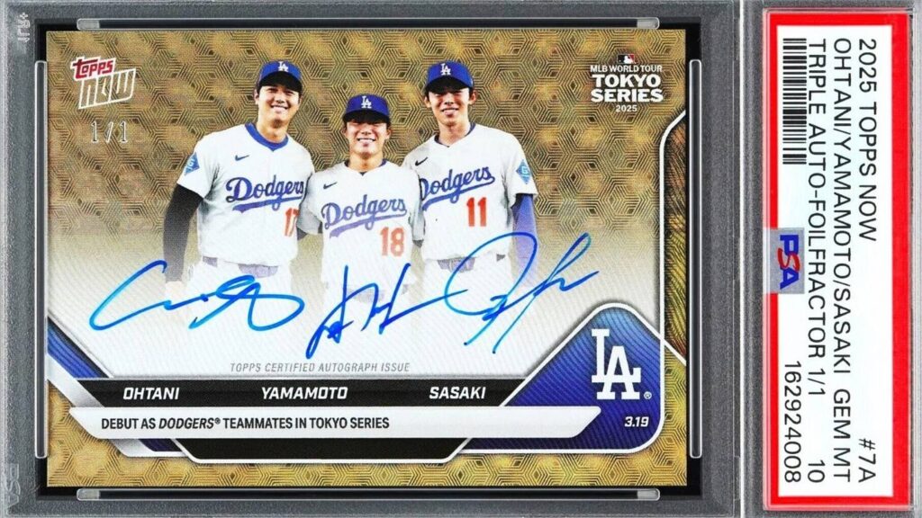 6,250 Ohtani Leads the 5 Most Expensive Topps NOW Cards Ever Sold 6,250 Ohtani Leads the 5 Most Expensive Topps NOW Cards Ever Sold