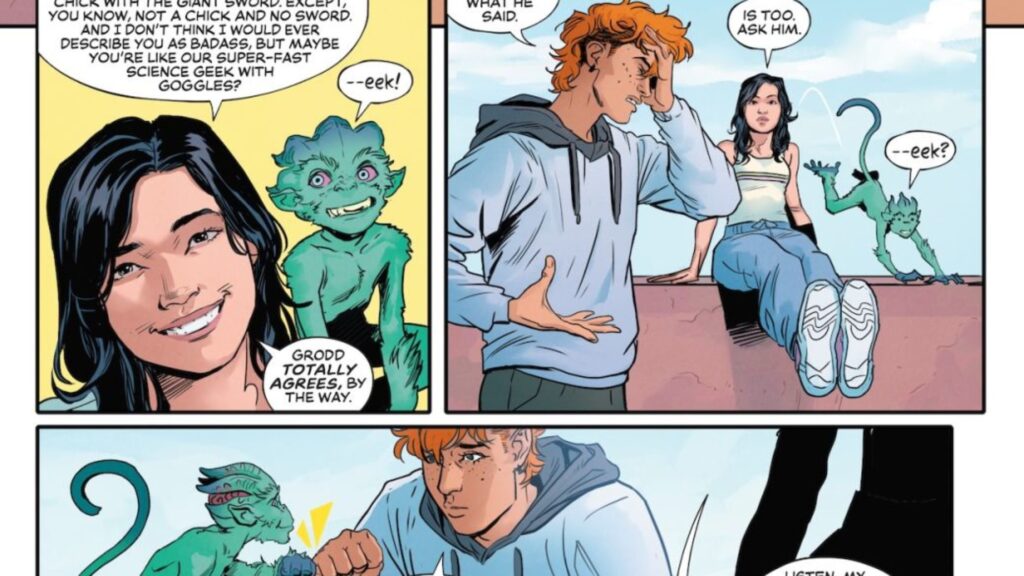 Absolute Flash #18 Preview: Hunter Zolomon Crashes Family Time Absolute Flash #18 Preview: Hunter Zolomon Crashes Family Time