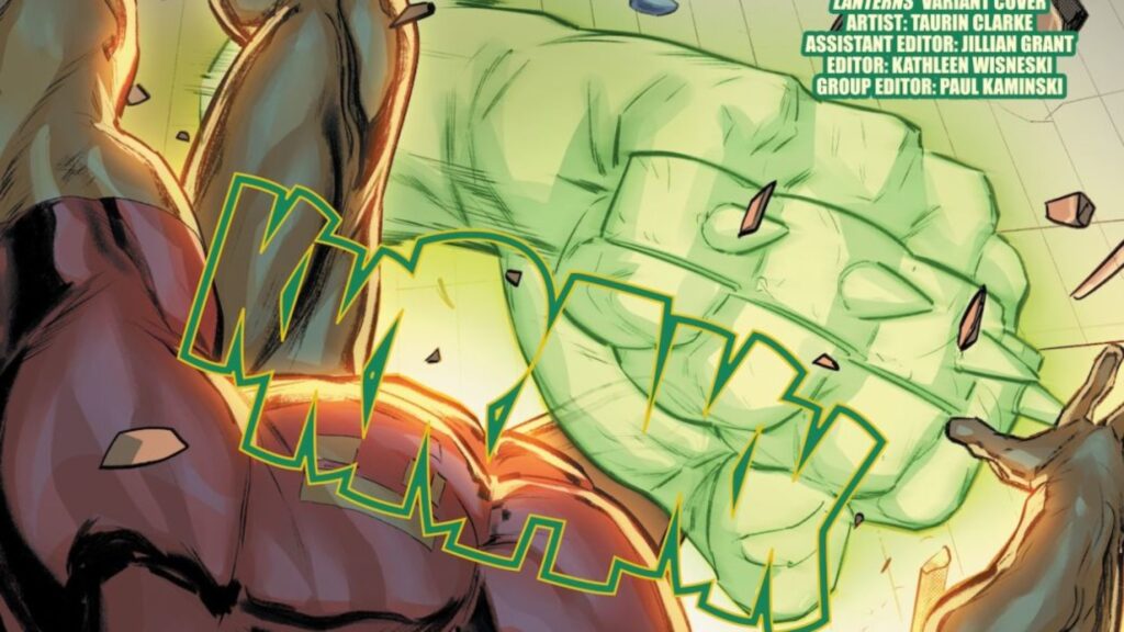 Green Lantern #38 Preview: Fast Food Feuds and Fried Secrets